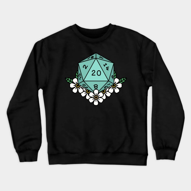 D20 Crewneck Sweatshirt by OctoberArts